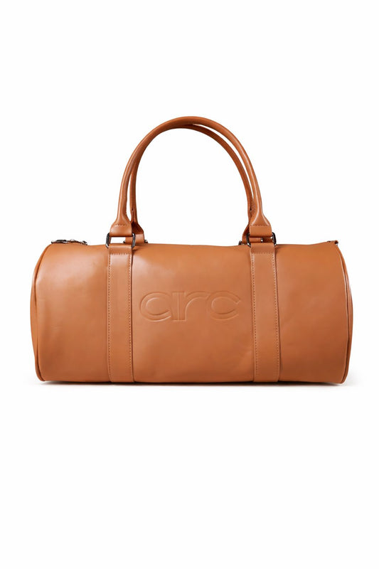 Duffle bag - Saddle brown color